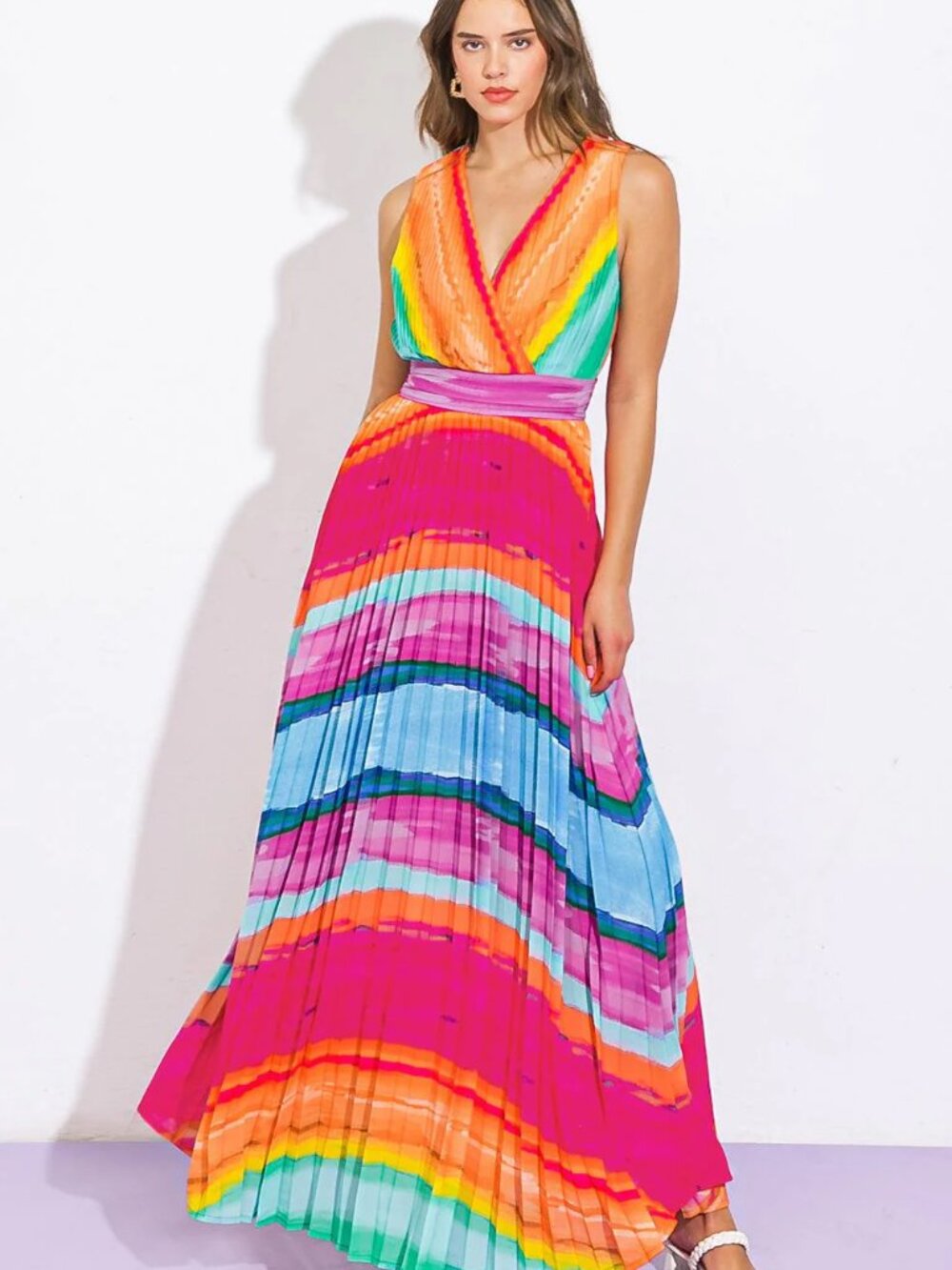 Flying Tomato - SHORE VACAYS WOVEN MAXI DRESSS